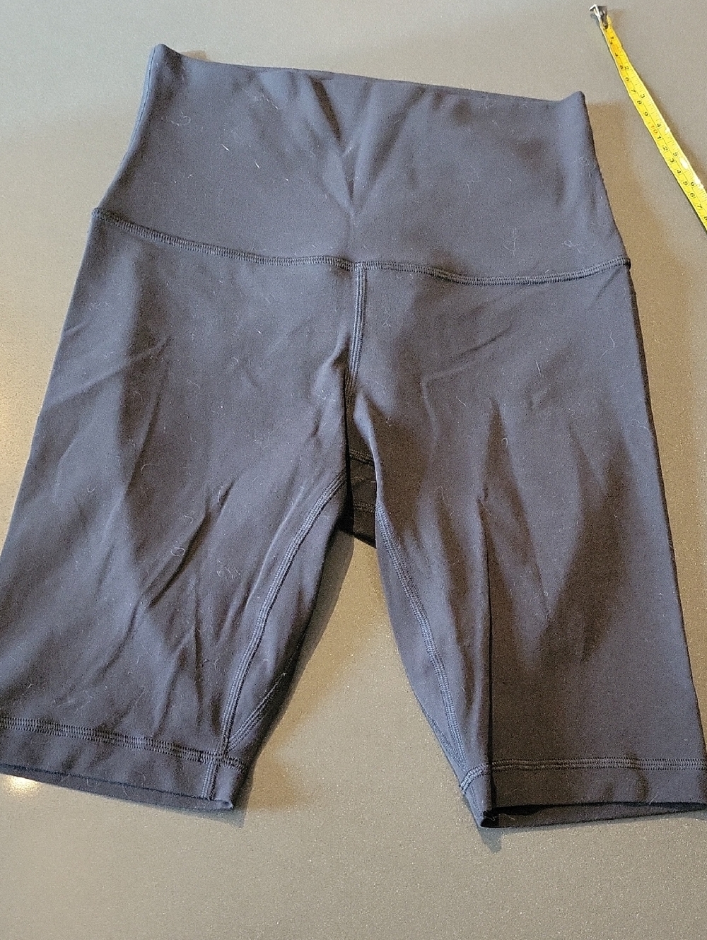 lululemon athletica Black High-Rise Bike Shorts